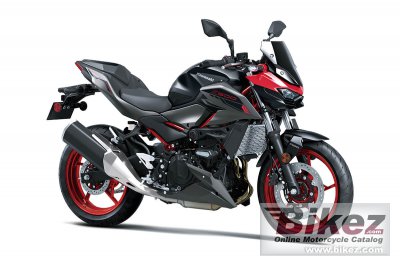 2024 Kawasaki Z500 SE ABS specifications and pictures